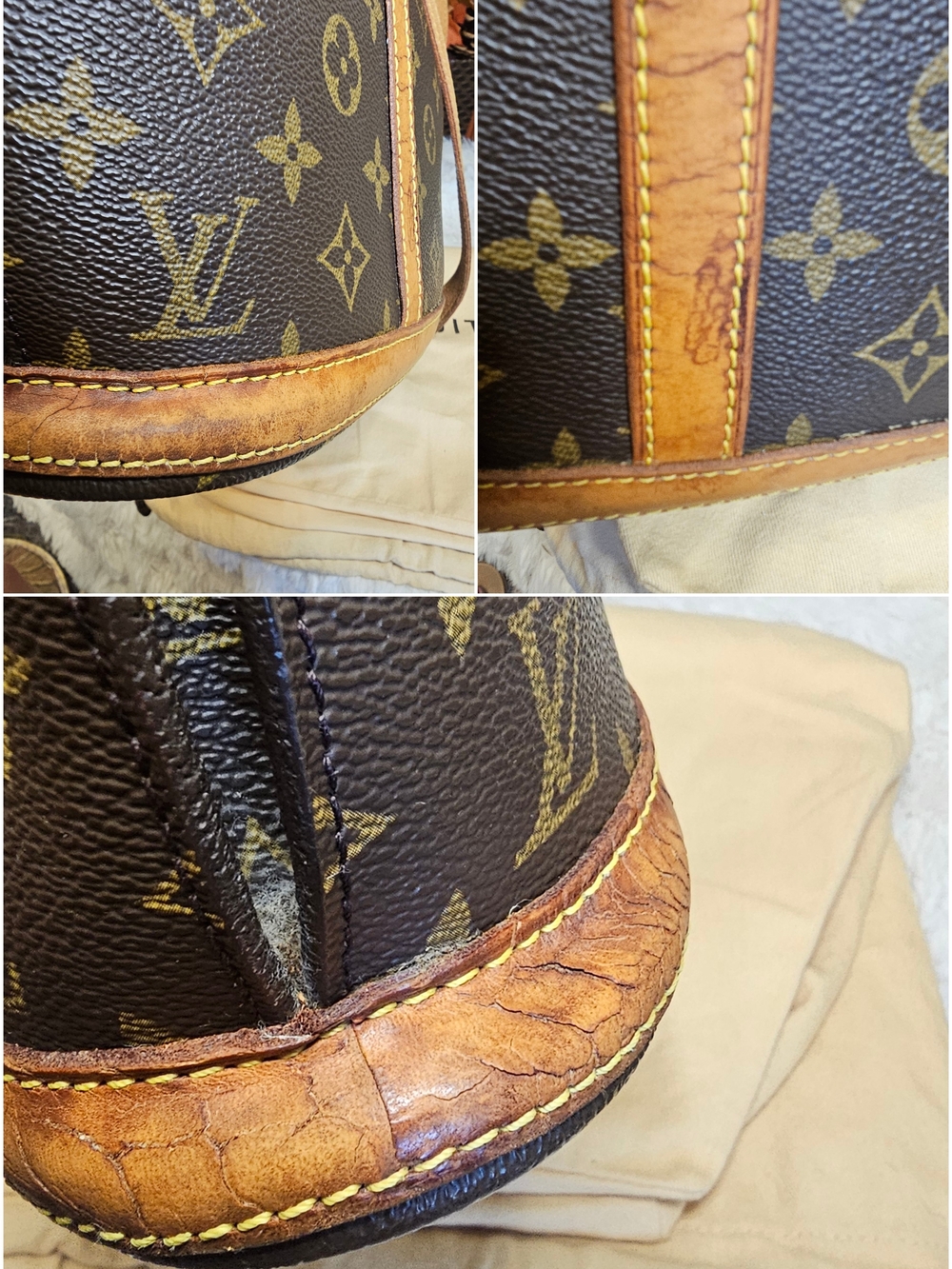 Louis Vuitton Babylone Tote Bag. - Picture 15 of 16